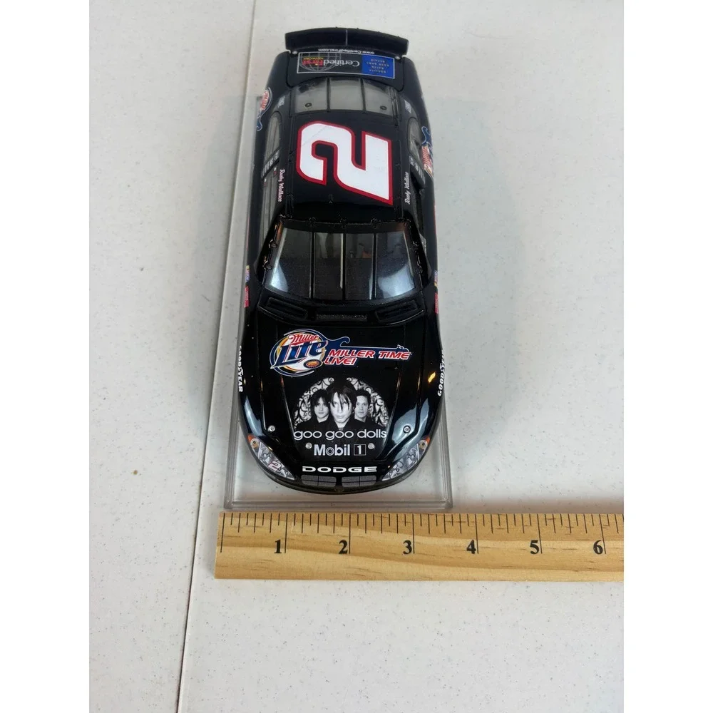 Rusty Wallace 2 Miller Lite Goo Goo Dolls 2003 Dodge Intrepid 1:24 Diecast Car